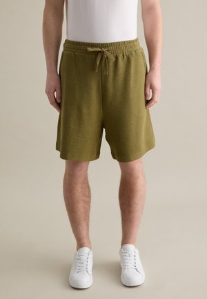 PIOMBO BERMUDA  - Tracksuit bottoms - olive green