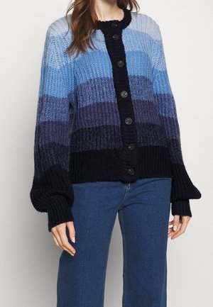 Strickjacke - blue