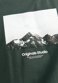 Jack & Jones JORVESTERBRO PICTURE CREW NECK - Apdrukāts T-krekls - forest river
