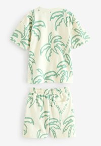 Next GRAPHIC AND SET - Shorts - ecru palm