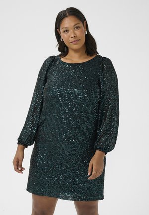 LAILA  - Cocktail dress / Party dress - dark green sequin