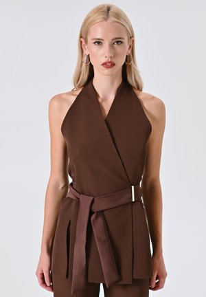 Waistcoat - brown