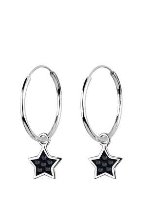 SPARKLING STAR ASTRO - MIT KRISTALLEN VON SWAROVSKI® - Øreringe - schwarz