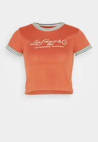 Levi's® T-shirt med print - orange