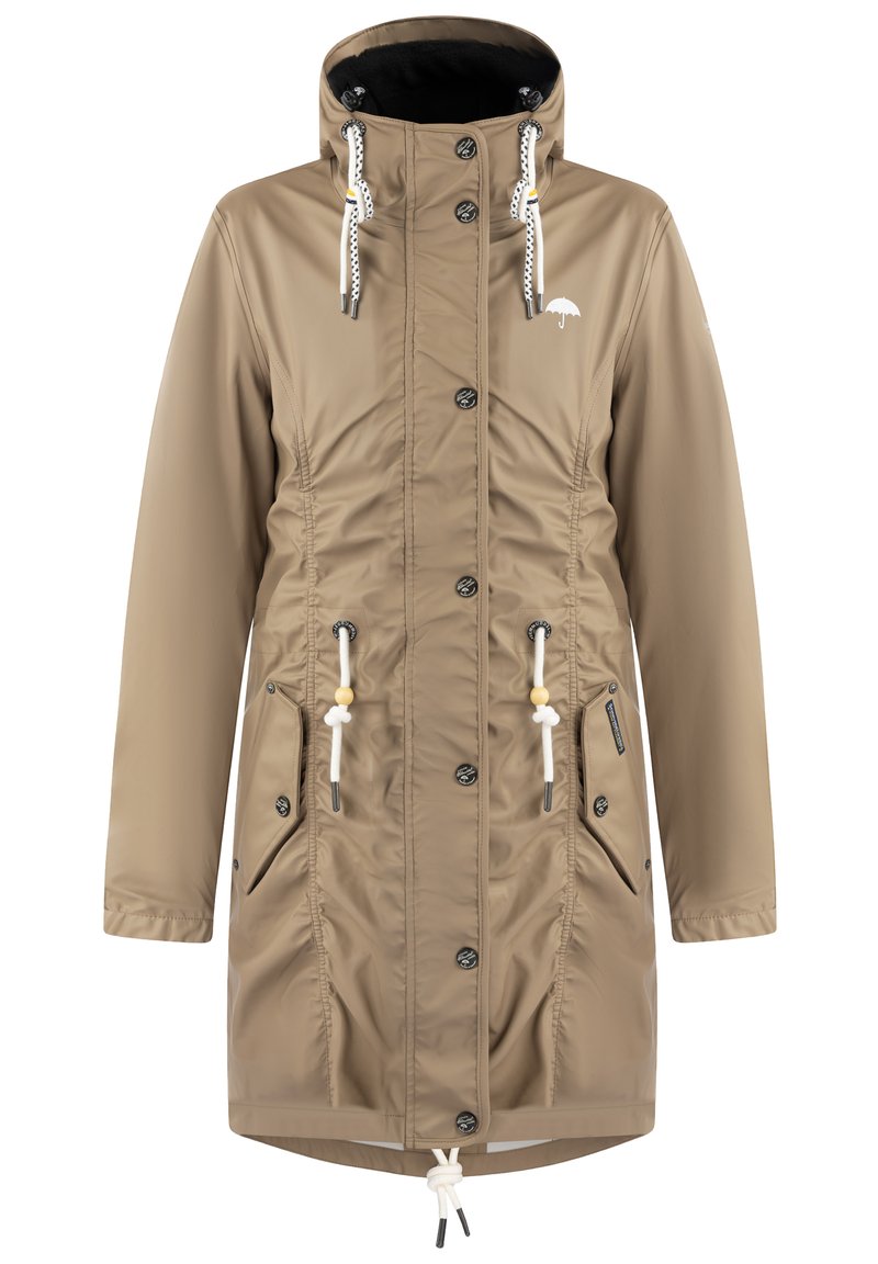 Schmuddelwedda Regenjas zandkleur