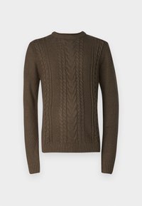 JJCRAIG  CREW NECK - Jumper - canteen