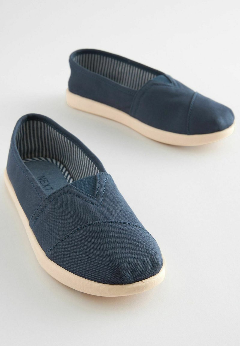Next Canvas Slip On Shoes Scarpe senza lacci navy/blu