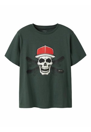 Name it, T-SHIRT REGULAR FIT - T-shirt imprimé - garden topiary