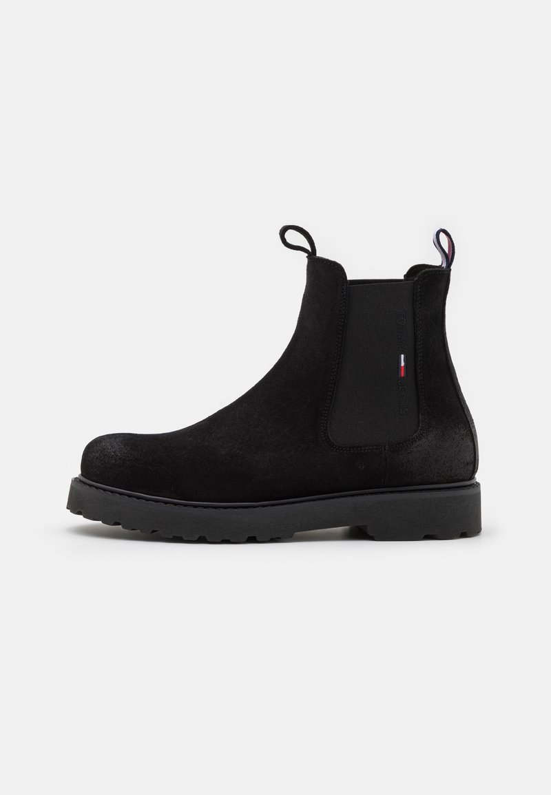 Tommy Jeans Kotníkové boty - black
