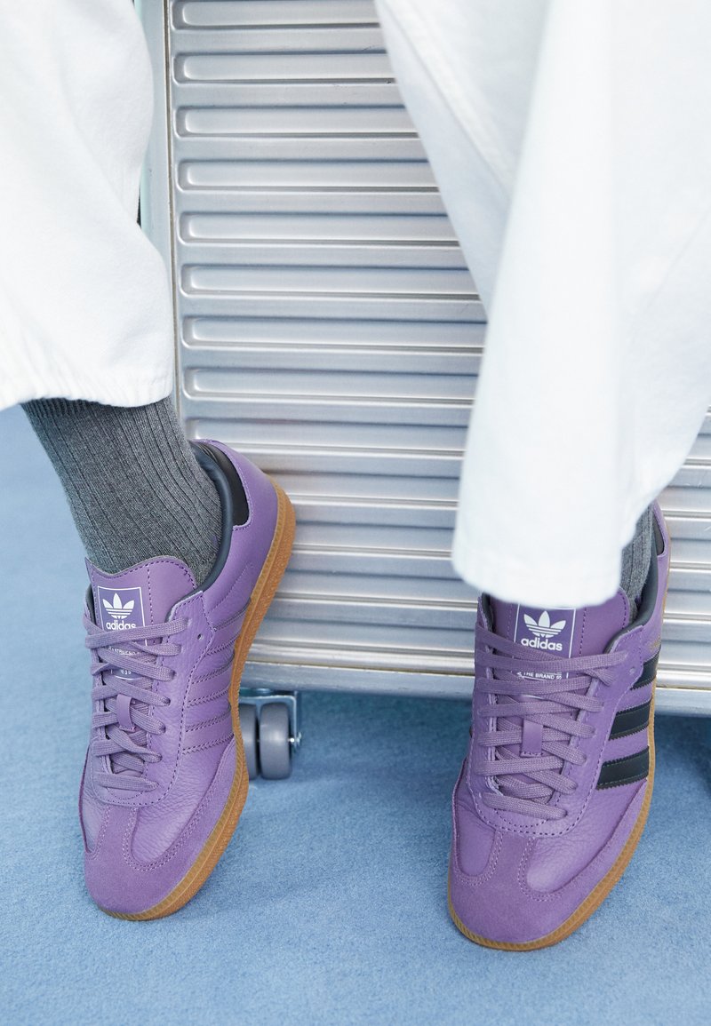 Adidas samba purper Clearance