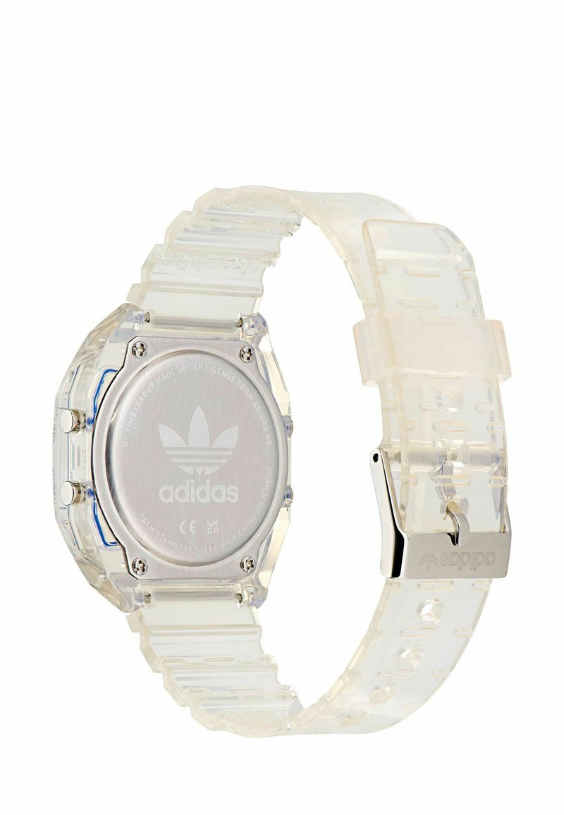 adidas Originals DIGITAL TWO CRYSTAL - Digitaal horloge - white