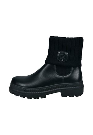 CHELSEA - Plateaustiefelette - schwarz