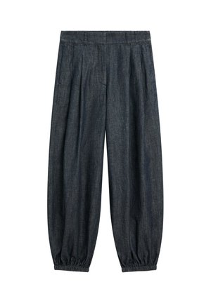 Massimo Dutti, BALLOON FIT DENIM - Baggy jeans - dark blue