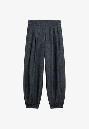 Massimo Dutti, BALLOON FIT DENIM - Baggy jeans - dark blue