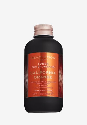REVOLUTION HAIRCARE TONES FOR BRUNETTES - Hair colour - california orange