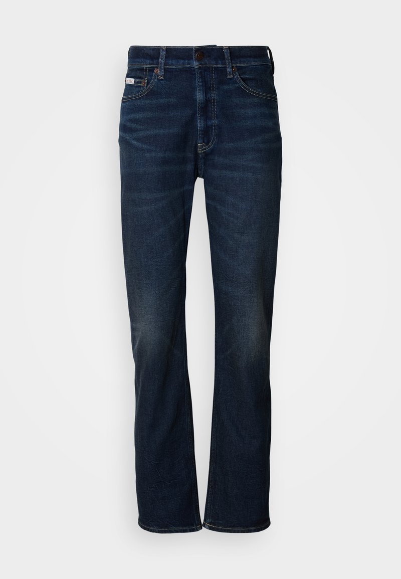 Calvin Klein Jeans Straight leg jeans donkerblauw denim