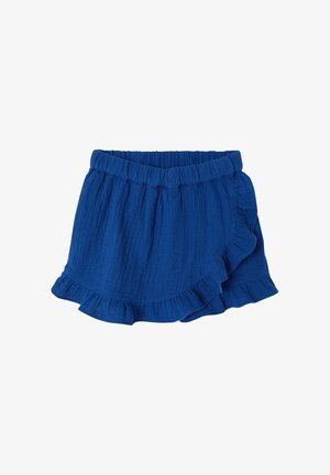 Vertbaudet, MIT RÜSCHEN AUS BUNDWEITE VERSTELLBAR - Shorts - elektrisch blau