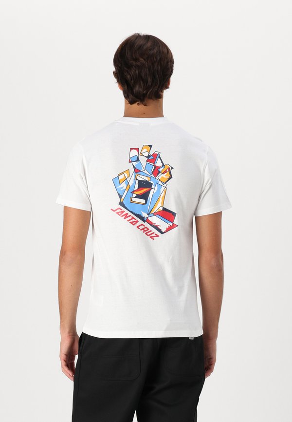 SCREAMING SCRATCHED HAND STRIP UNISEX - Print T-shirt3