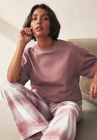 Next SHORT SLEEVE SET - Pyžamová súprava - pink