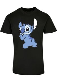 ABSOLUTE CULT DISNEY  LILO & STITCH STITCH BACKSIDE BREAST - Camiseta estampada - black