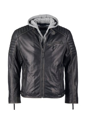 Mustang, Lederjacke - vintage black