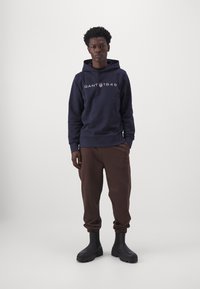 GANT Felpa con cappuccio - evening blue