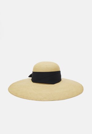 LADY IBIZA WITH MEDIUM TWIST BAND - Hat - beige/black