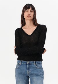 Pinko SALOMONE  - Maglione - nero limousine