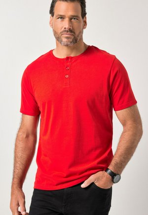 HENLEY - T-Shirt basic - red