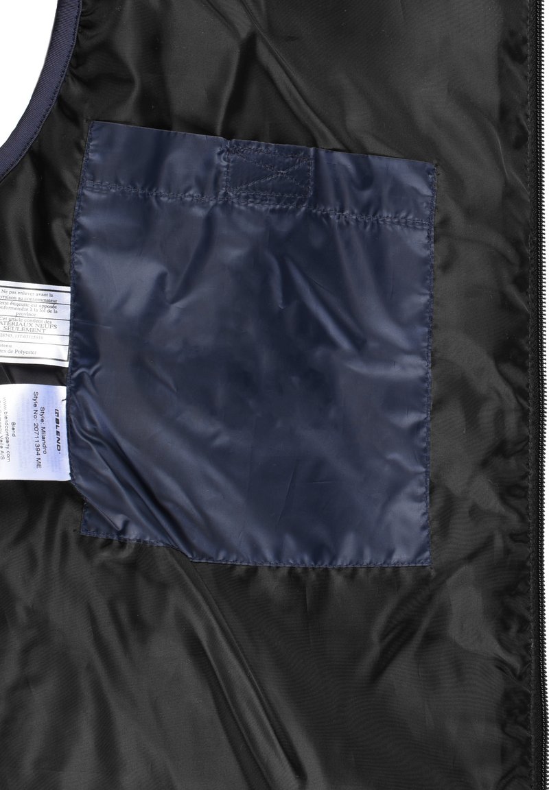 Herren Leichte Jacken | Blend BHMILANDRO Weste navy/blau - GJ14445 Herren Leichte Jacken | Blend BHMILANDRO Weste navy/blau - GJ14445