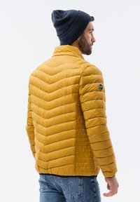 Ombre Winterjas - yellow