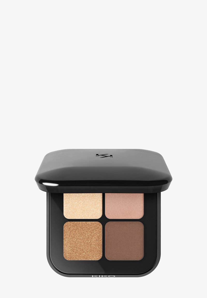 KIKO Milano - BRIGHT QUARTET EYESHADOW PALETTE 02 - Oogschaduwpalet - 01 warm natural tones, Vergroten