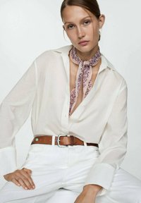 Mango Skjortebluser - white
