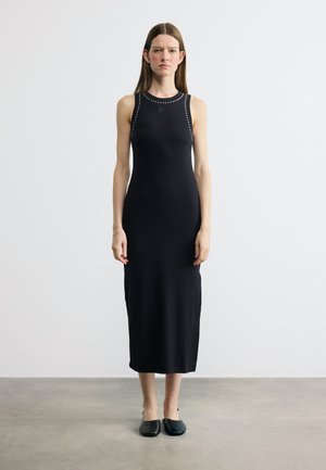 DOMESTUD TANK DRESS - Φόρεμα σε ίσια γραμμή - black