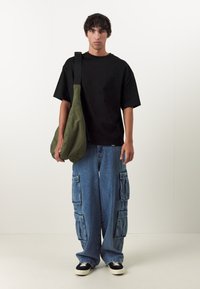 Don't Waste Culture PUFF BAG UNISEX - Τσάντα Tote - khaki