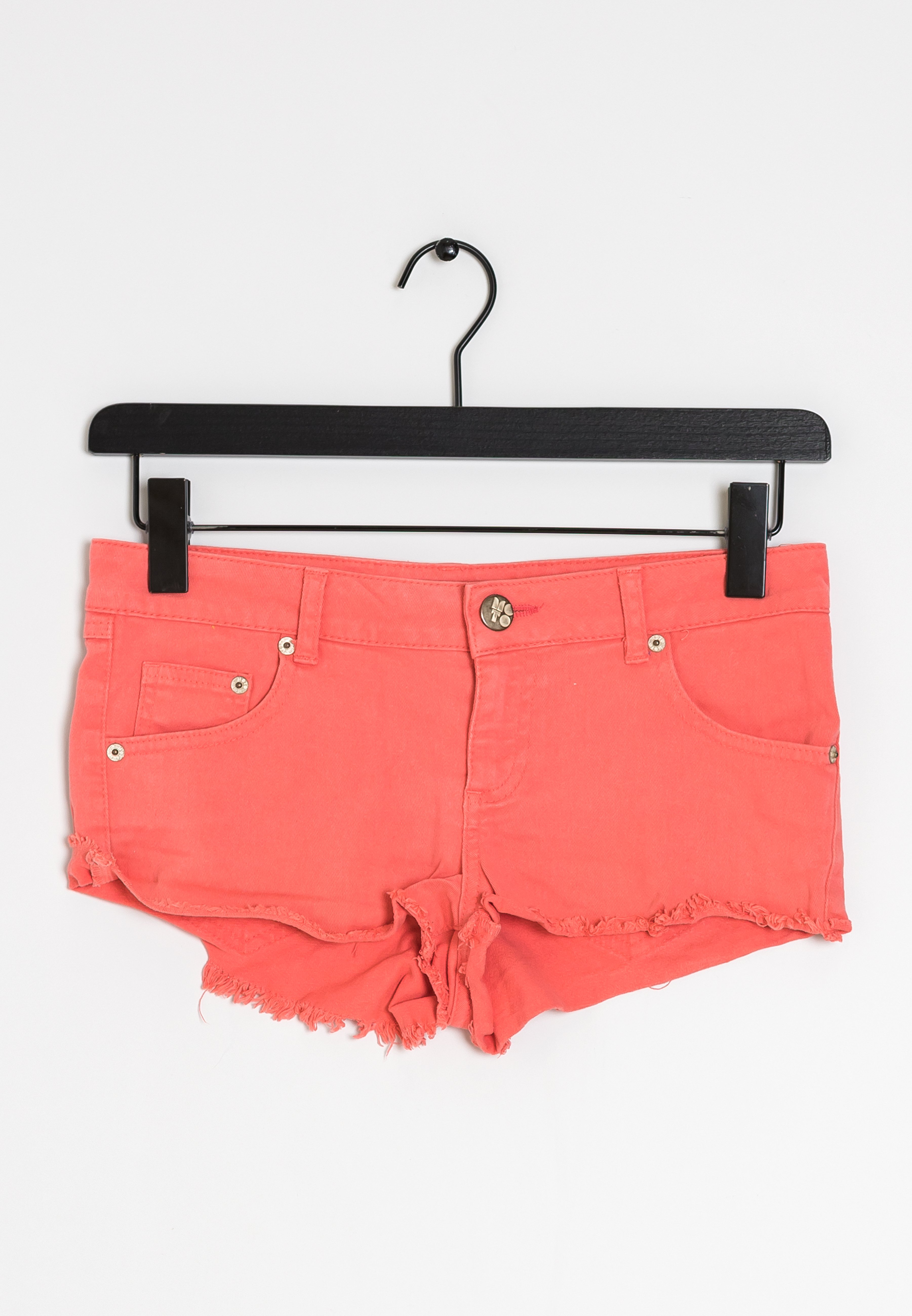 Topshop Denim shorts - red - (Pre-owned 