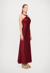ML Monique Lhuillier MALLORY SLEEVELESS LONG DRESS - Proginė apranga - bordeaux
