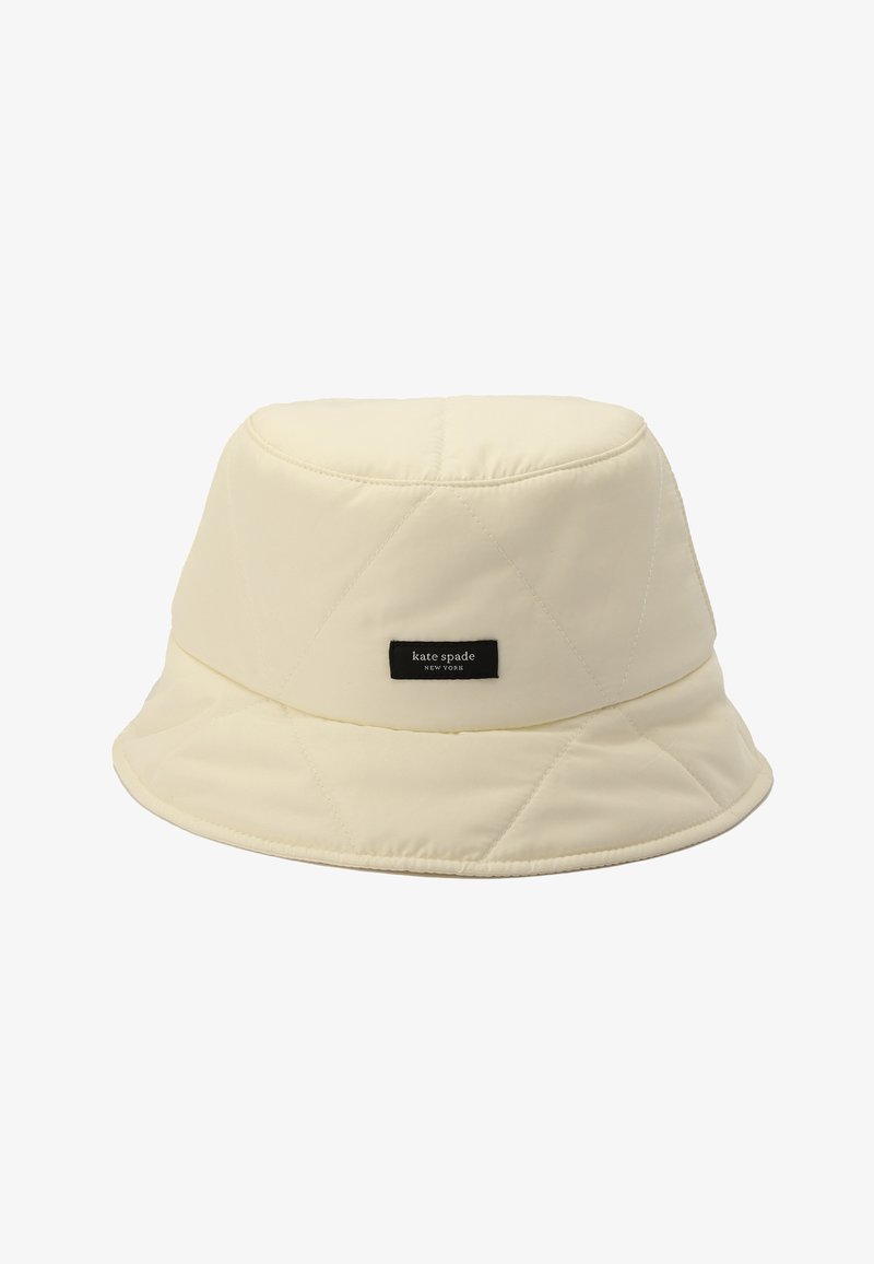 kate spade new york QUILTED BUCKET HAT - Chapeau - cream