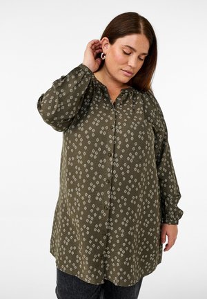 LANGÄRMLIGE MIT FLORALEM PRINT - Blouse - sea turtle aop