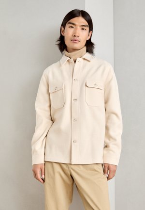 Lindbergh TEXTURED OVERSHIRT - Lett jakke - off white