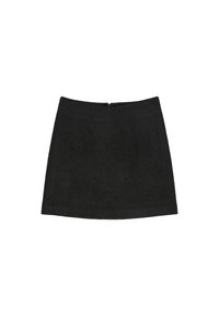 SHORT LENGTH - Trapecinis sijonas - black