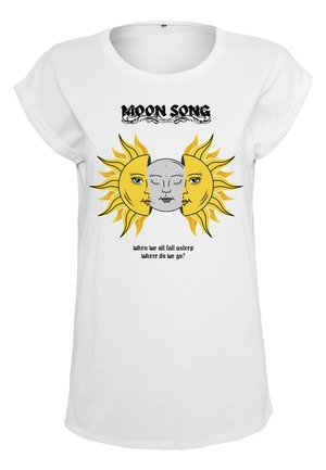 MOON SONG - Print T-shirt - white
