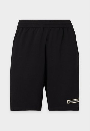 EA7 Emporio Armani, TRAIN LOGO SERIES TAPE - Shorts - black