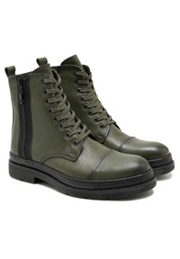 Desa Botines con cordones - olive