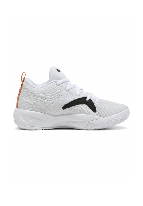 PUMA COURT PRO 3 MID BASKETBALLSCHUHE UNISEX - Basketball shoes - white- black-melon glow — foto 6