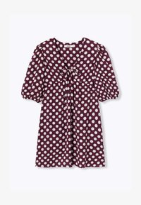 Non sélectionné, imprimé bordeaux