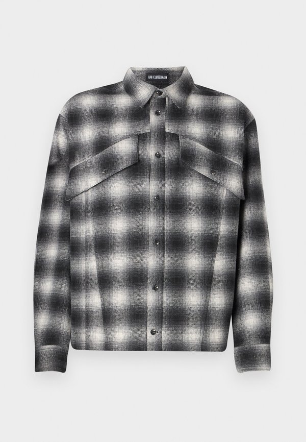 RELAXED CHECKED SHIRT - Shirt2
