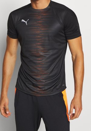 Print T-shirt - black