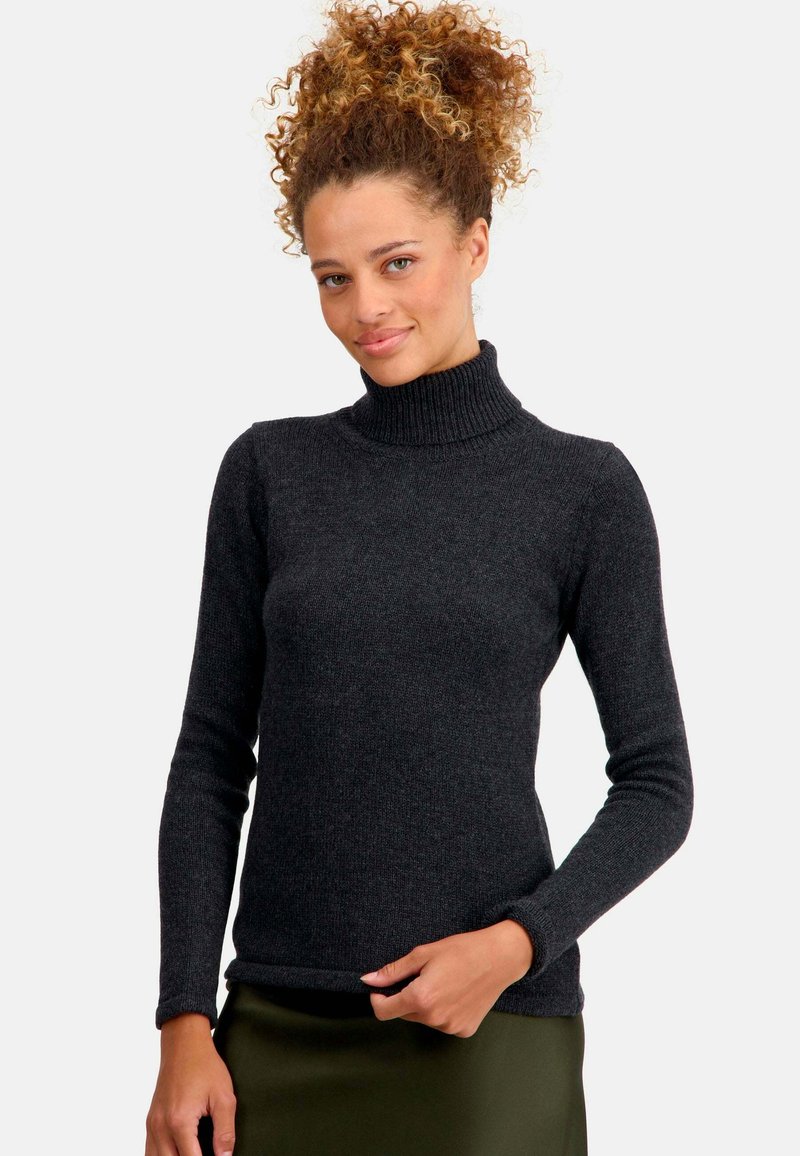 Mahogany TAIPEI-FIRST - Pullover - matt charcoal