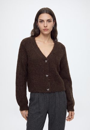 Vero Moda, VMSALLY V NECK  - Жилетка - chocolate torte